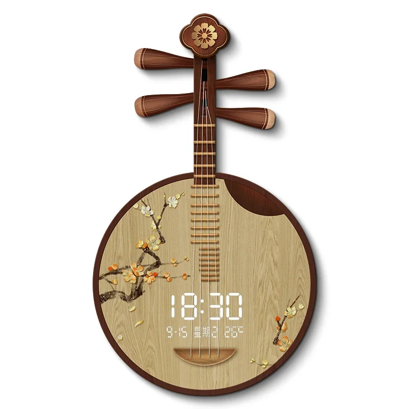

Clocks Luxury Design Creative Aesthetic Big Size Wall Chinese Style Fashion Wall Watch Metal Wall Art Reloj Ornaments Home Decor