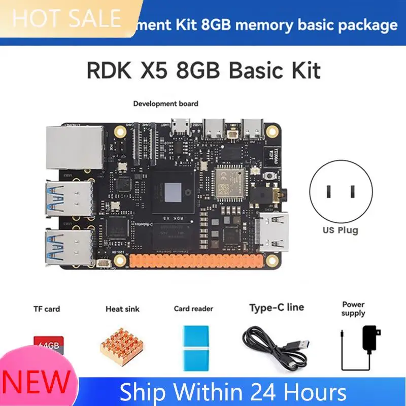 ~【IN  Stock】RDK X5 8GB Development Board Basic Kit For Smart Computing And Robotics Support Up To 10 Tops Of Computing Power