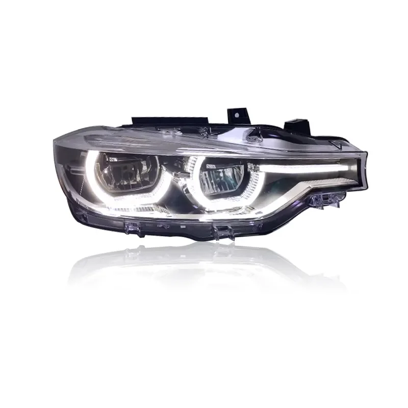 

Daytime Running Lights Auto Parts 3 Series F30 F35 13-15 Headlight Assembly Modified Angel Eye LED