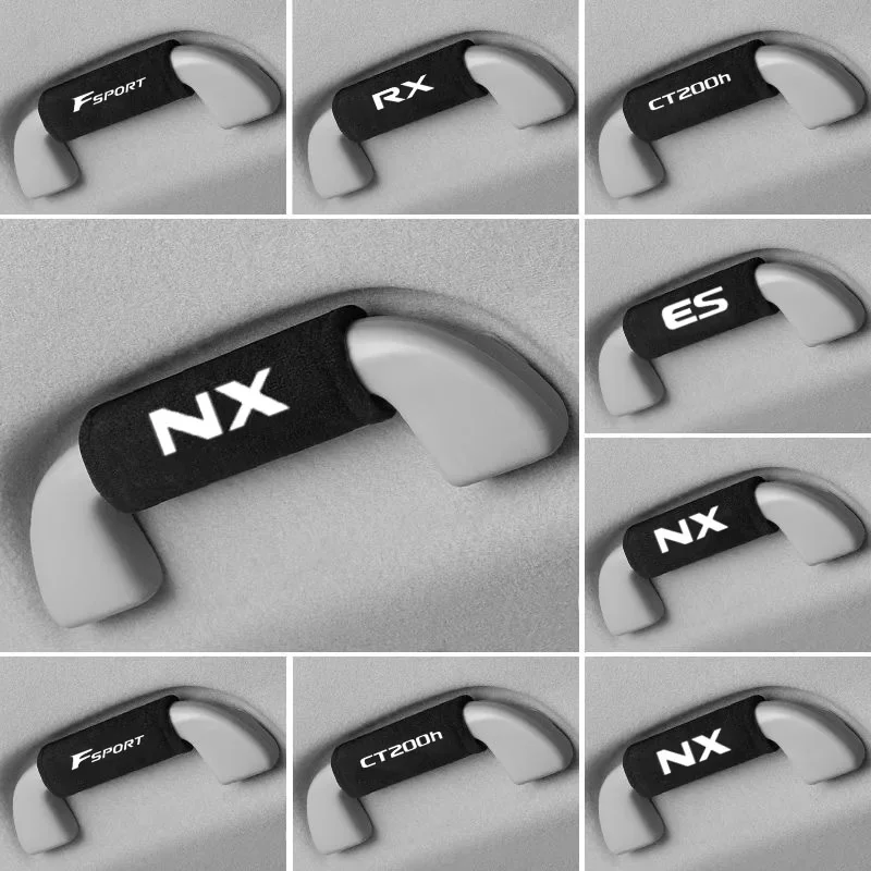 

1PC Car Roof Armrest Pull Cover Handle Gloves Protection for Lexus CT200h RX 300 330 NX FSport IS 300h 250 ES GS LS LX UX 200 GX