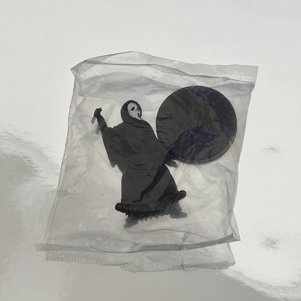 Ghostface الرعب الشكل الراهبة بيلي جري الحديدية دمية 6 سنتيمتر سطح المكتب الديكور لعبة دمية نموذج هدايا عيد الميلاد Helloween #6