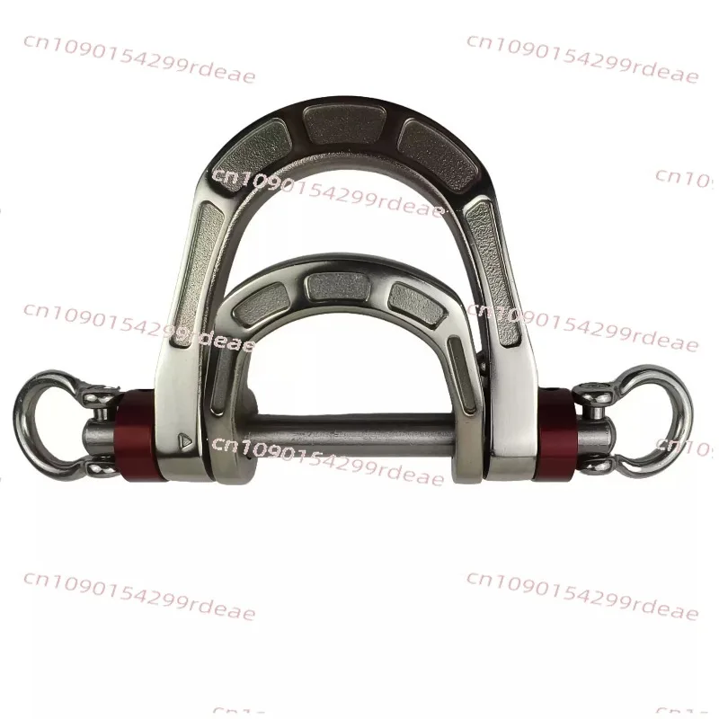 Five-point safety harness D-ring, double D-ring, load-bearing ring, non-climbing rope D-ring