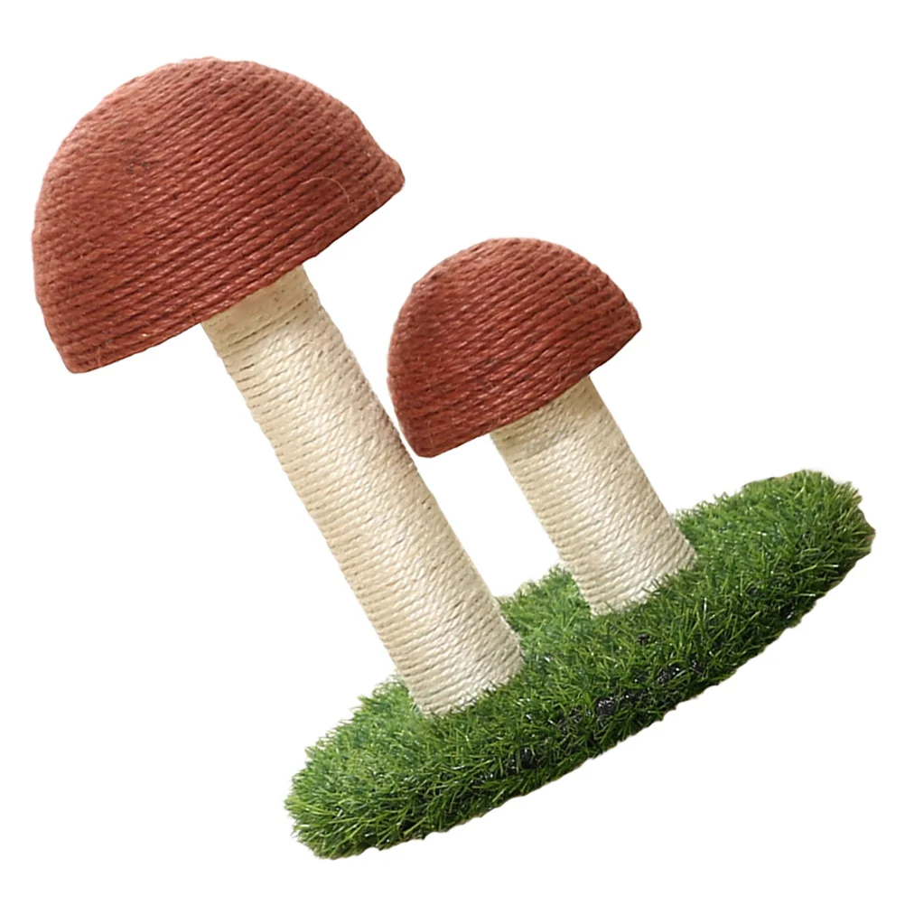 Peel and Stick Tile Sticker Cat Climbing Frame Watch Scratching Post Mushroom Shape Scratcher