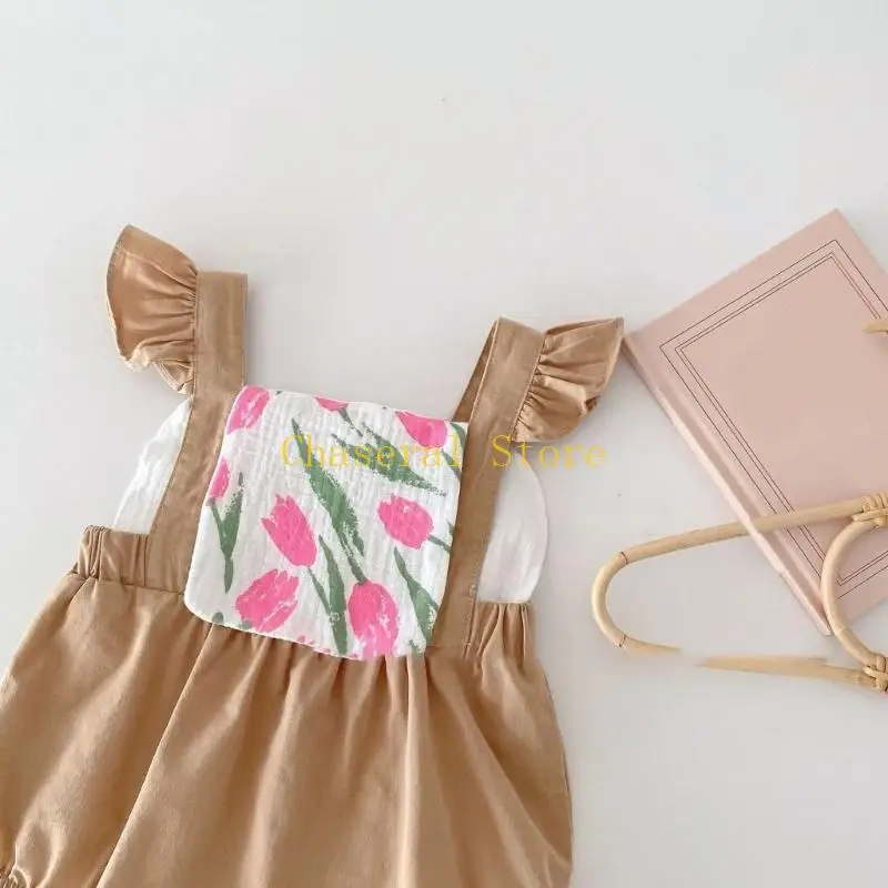 E7CE 4 طبقات من منشفة العرق الطفل لطفل الأطفال المولود الجديد