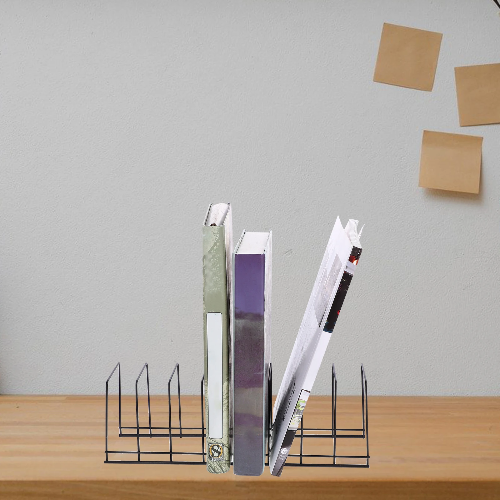 

Shelf for Books File Classifier Bookstore Bookshelf Magazine Rack Storage Desktop Shelving