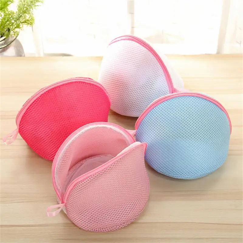 Bra Laundry Bag Zippered Underwear Socks Mesh Household Home Storage Washing Bag Organization