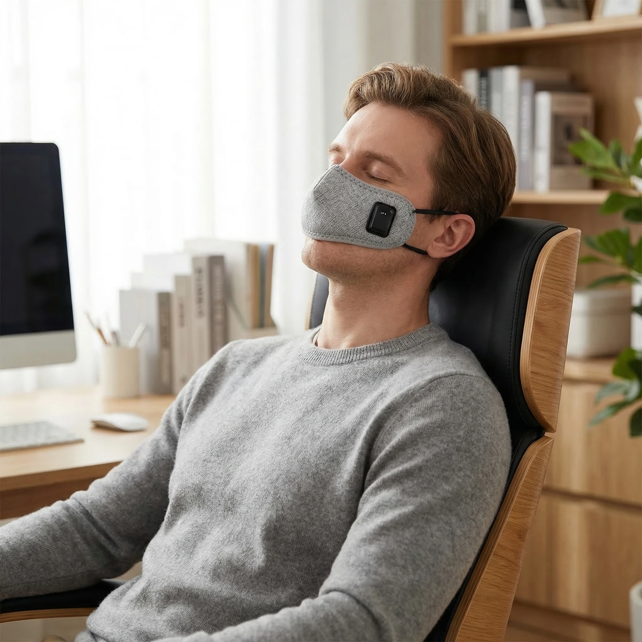 

Far Infrared Heated Nose Pads with 3 Gears Timing Warmer Resistant Heating for Snoring & Allergy Relief Respiratory Relaxation