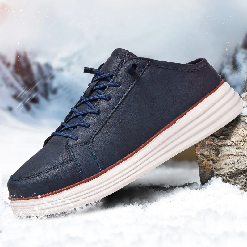 

Men's Slip-On Casual Loafers Lightweight Comfortable Half Shoes Stretch Loafer Non Slip Breathable Boat Shoes for Men Slippers