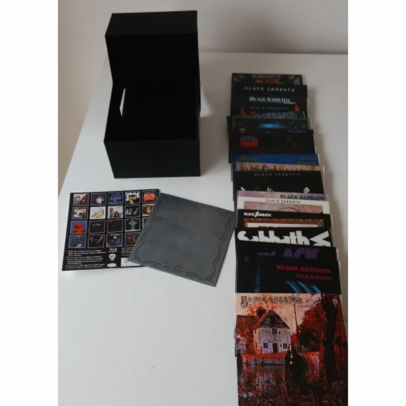 Nuova Collezione di CD Musicali della Band British Heavy Metal Rock Stop Working in Confezione Regalo (1970-2017) 22CD+1BD