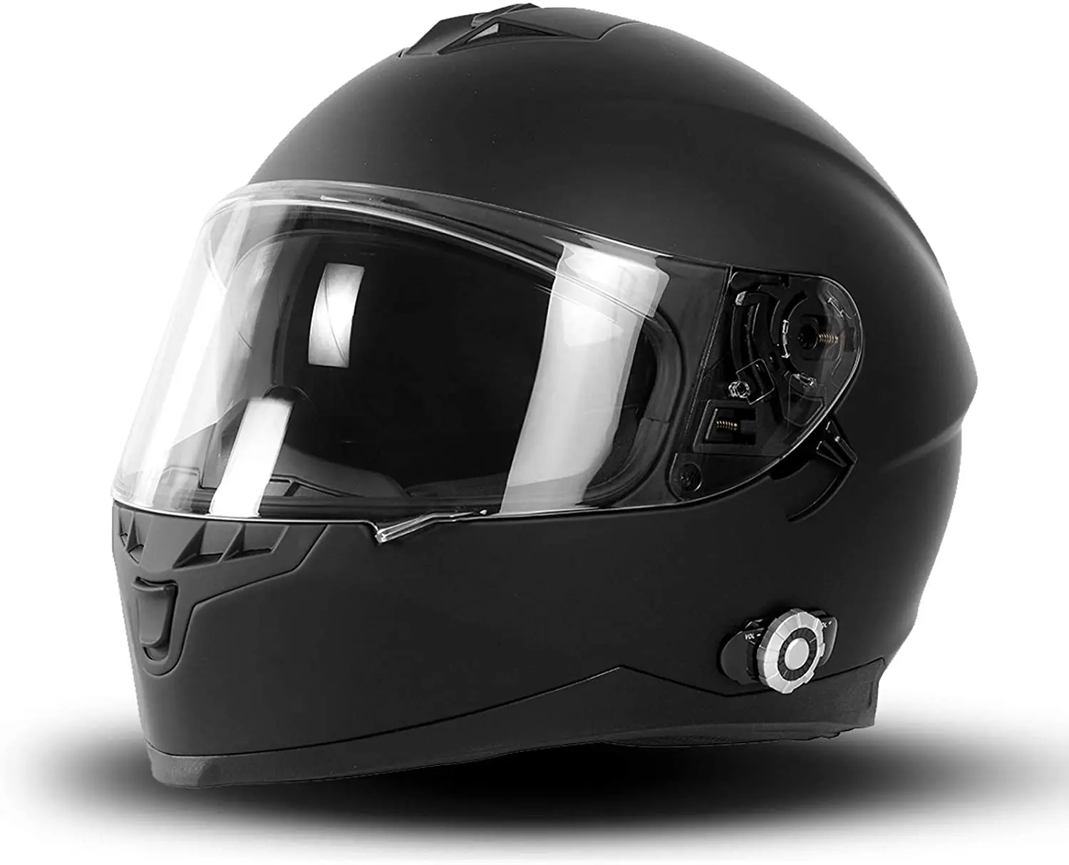 Freedconn BM22 Full Face Motorcycle Helmet Wireless 1000M 6 Riders Group Intercom Helmet with FM Radio