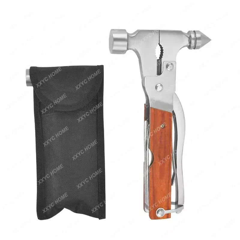 Practical Outdoor Multifunctional Camping Multifunctional First Aid Tool Life Saving Hammer Emergency Glass Breaker