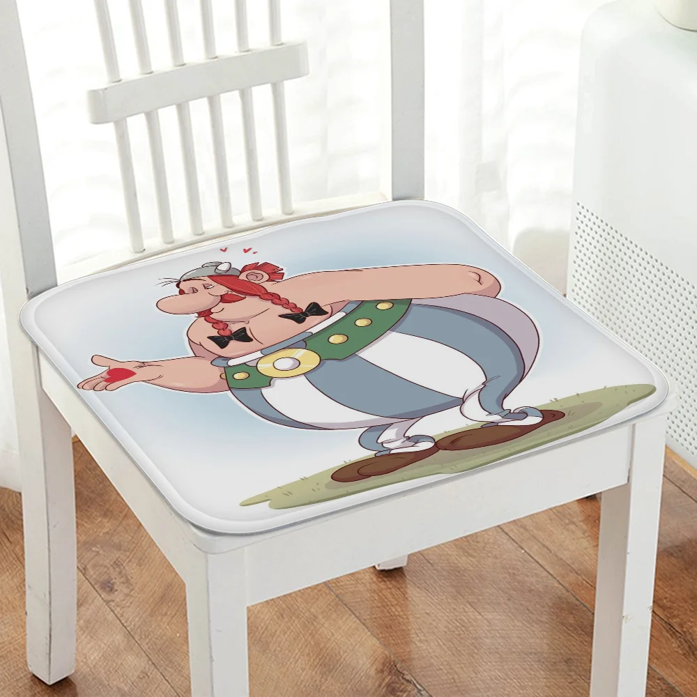 Asterix-Obelix Modern Minimalist Style Plush Cushion Home Back Cushion Soft Comfortable 50x50cm Chair Mat Pad