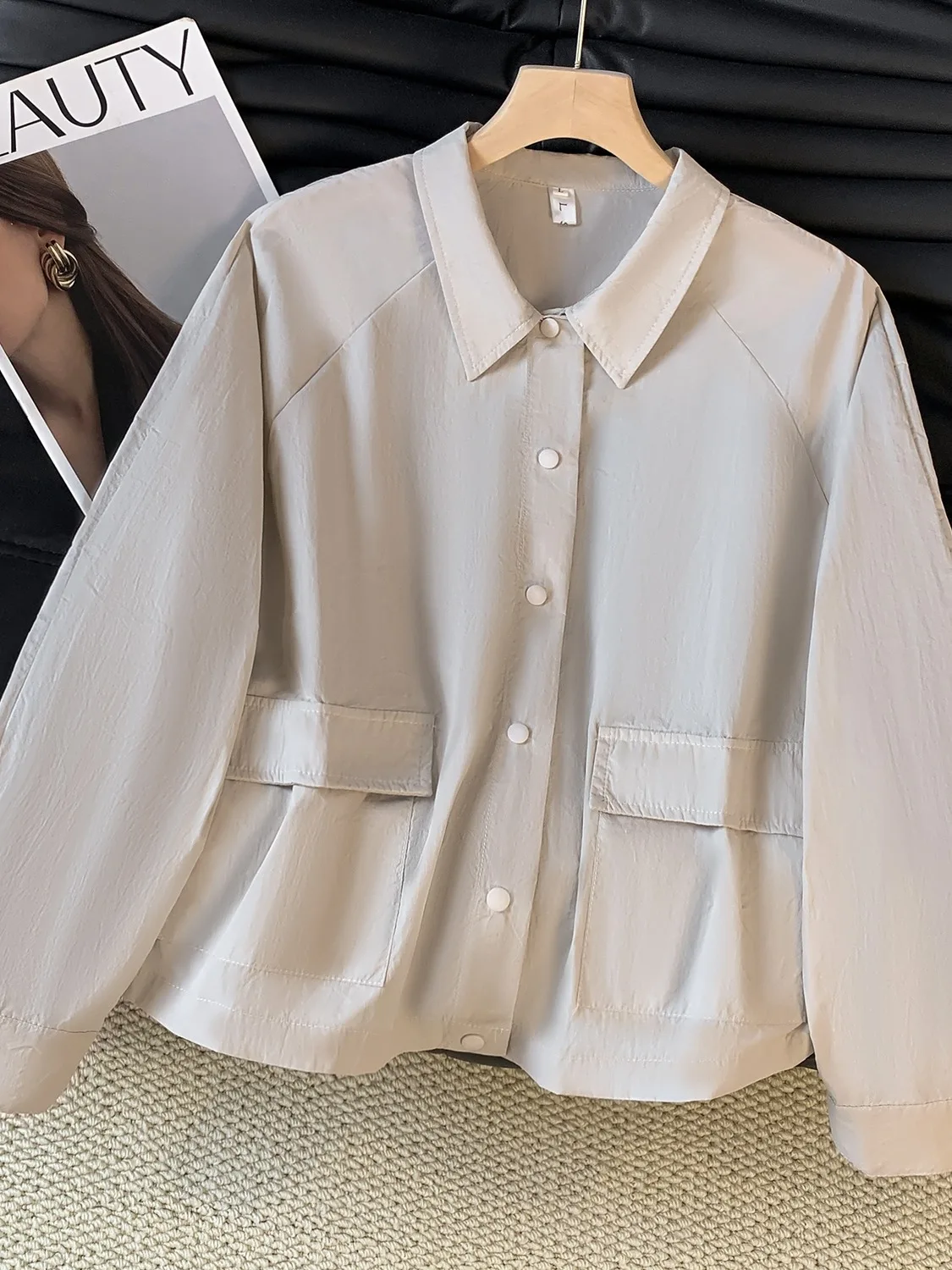 

Женская верхняя одежда Cool Feeling Jaet, водонепроницаемая повседневная осенняя уличная одежда свободного покроя с кетами, высококачественная рабочая одежда irt