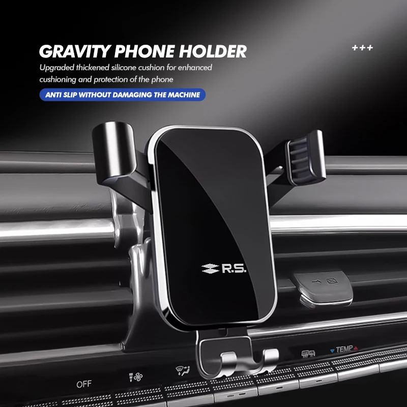 Car Phone Holder Sucker Dashboard Windshield Vent Mobile For Renaul RS Kadjar Captur Clio Megane 2 3 4 RS Koleos Logan