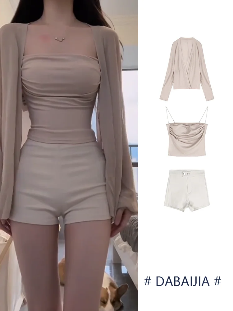 

Корейский стиль: тонкий свободный вязаный кардиган с длинными рукавами, повседневный универсальный комплект для защиты от солнца, верхняя одежда для молодых женщин