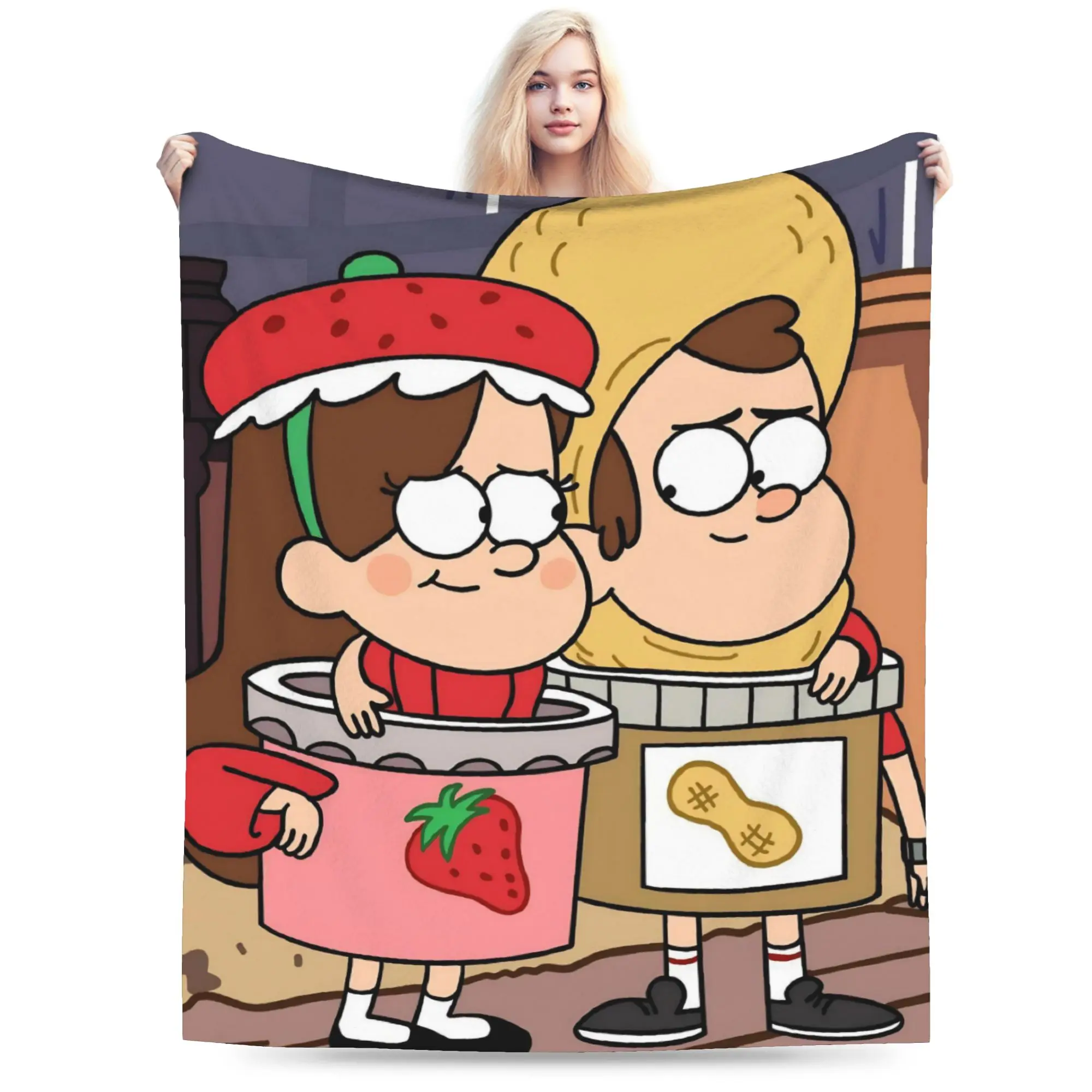 G-Gravity Falls Blanket Multiple Sizes Soft and Lightweight  Throw Blankets for Couch Sofa and Bed