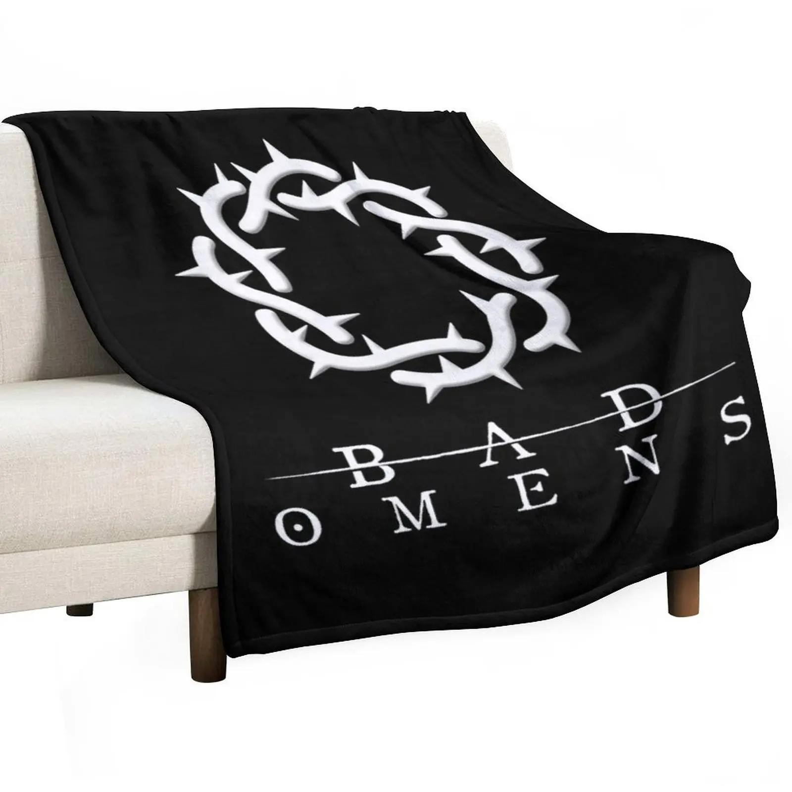 Bad Omens is an American metalcore Throw Blanket Blankets Sofas Of Decoration Soft Big Cute Plaid Flannel Blankets