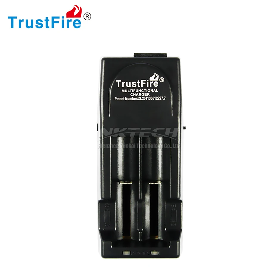 TR-001 TrustFire Intelligent Fast Battery Charger Dual Slot For 18650 18500 18350 17670 17335 16340 14500 10440 Li-ion Batteries