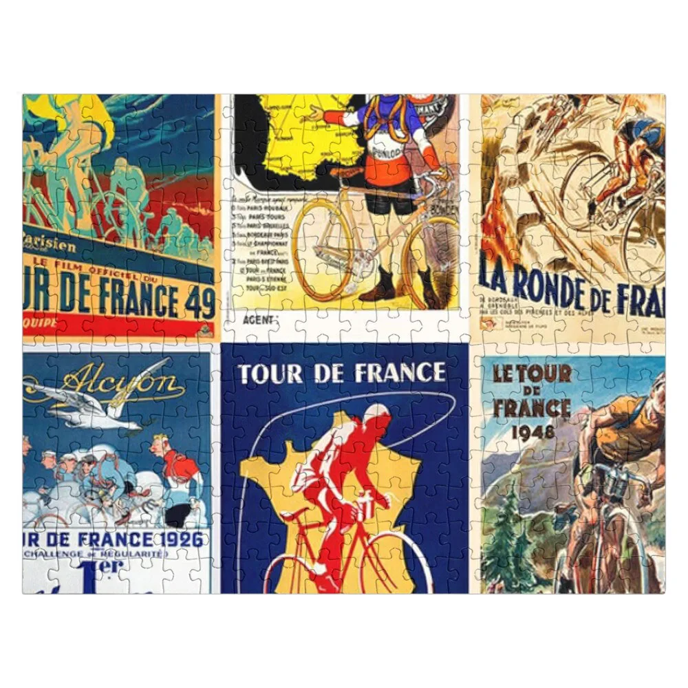 Poster Tour Bike Sport Jigsaw Puzzle Wood Animals Jigsaw For Kids Woods For Adults Custom Child Gift Puzzle