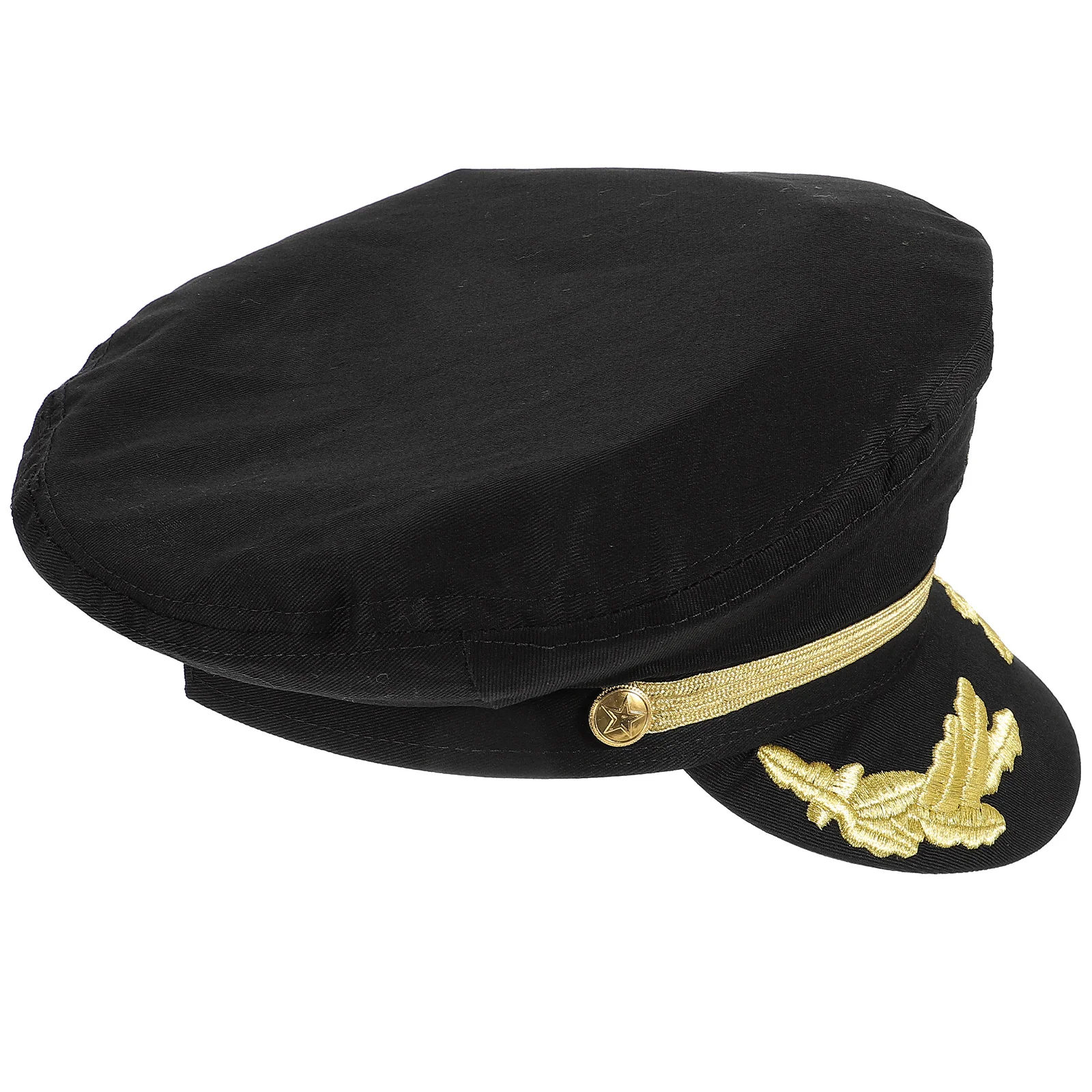 ''جسن   [{"العنصر":" قبعة الكابتن البحرية المطرزة خفيفة الوزن قبعة بحار للحفلات التنكرية أداء المرحلة زي الديكور