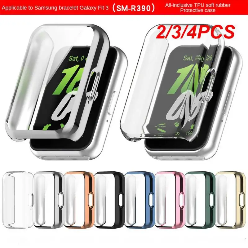 2/3/4PCS Durable Protective Case High-quality Materials Fashion Design Transparent Ultimate Fit Flexible Fashion Appearance