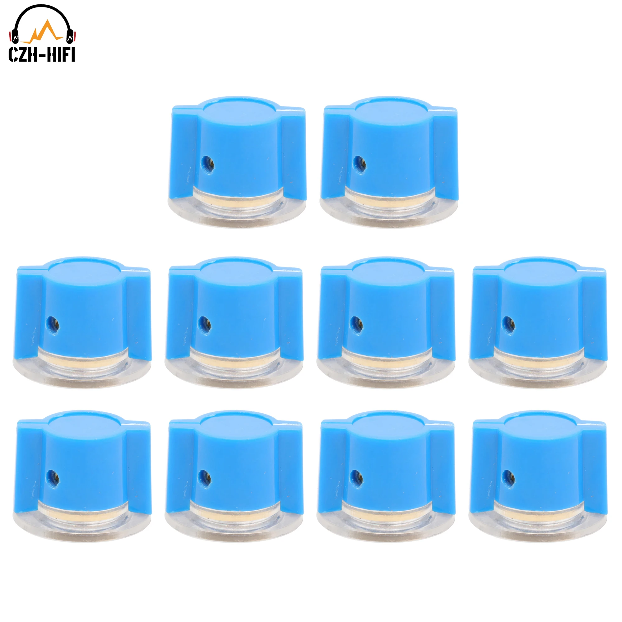 10 قطعة 26*18 مللي متر الباكليت البلاستيك خمر Marconi Neve مجموعة مؤشر مقبض غطاء زر للجيتار أمبير خزانة تأثير دواسة صندوق ستومب