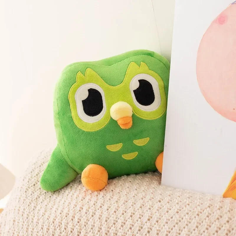 Cute Cartoon Inspirational Green Owl Plush Toy Children's Action Doll Girl Doll Gift Birthday Gift