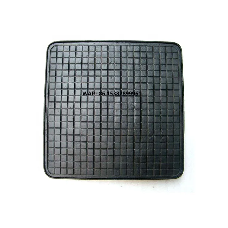 EN124 Standard OEM Customizable Ductile Iron Square Foundry Tank CI DI Casting Manhole Cover