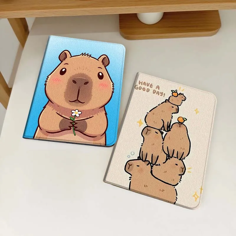 

Anime Capibala Design Tablet Case For Samsung Galaxy Tab S6 S8 S9 S10 Lite FE 10.4 11 Inch 2022 2024