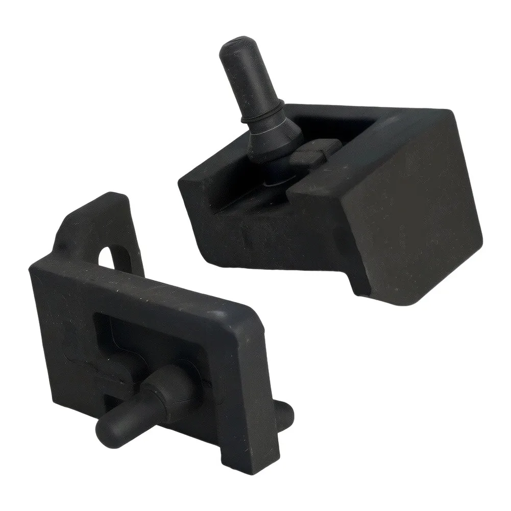 Pair Door #Cushion Stopper 85643-0K010 85643-0K020 \Black #Rubber For Toyota Hilux For Sr5 2 \Doors Cab 2015-2023 Car Exterior