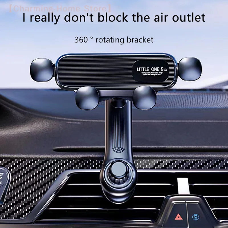 

【M】Car Phone Holder Super Stable Long Arm Sucker Mount For Dashboard Air Vent Compatible With All Mobile Phone