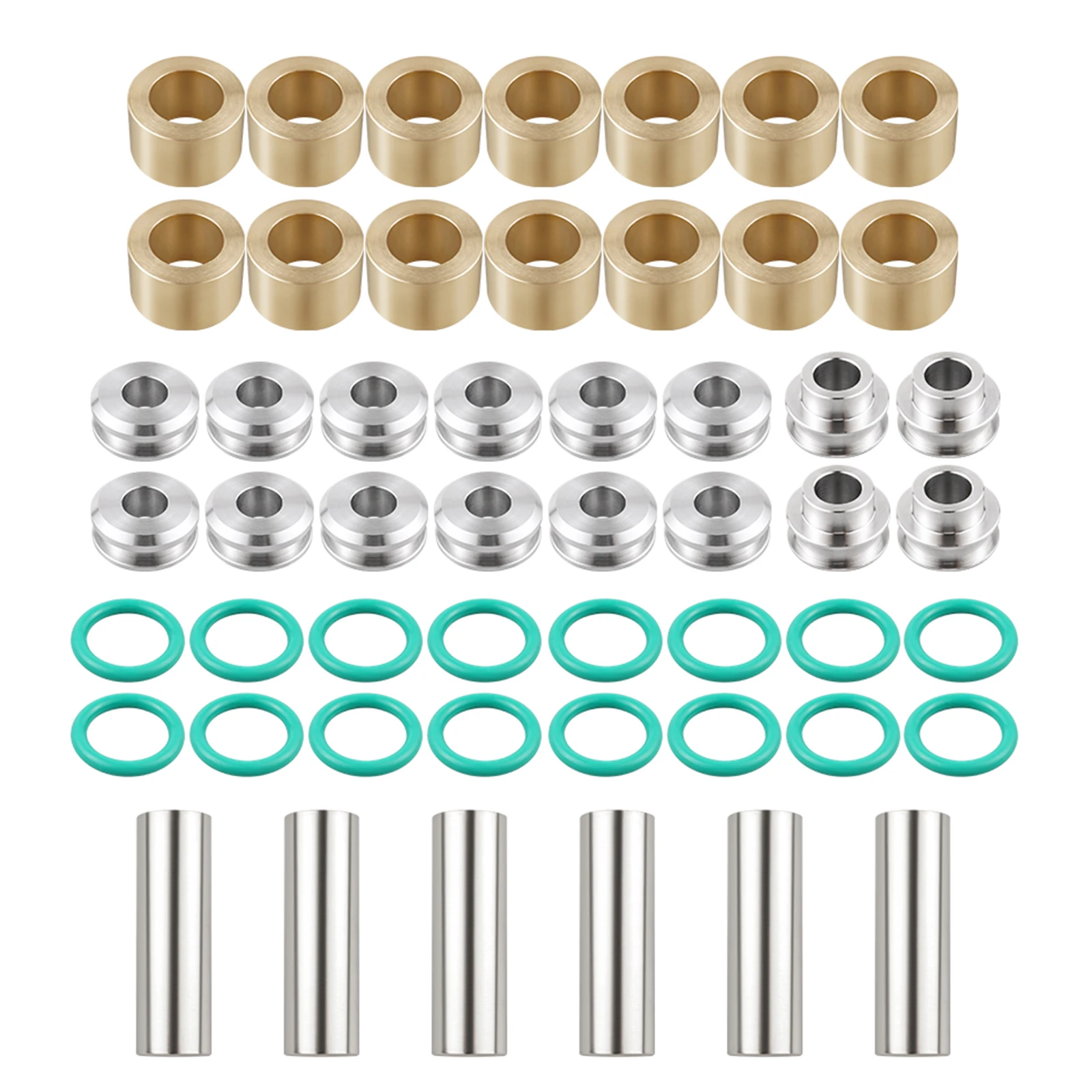NICECNC UTV Front A-arm Bushing Shaft Kit For Polaris RZR XP TURBO RZR XP 1000 4 2017-2023 2021 Accessories Part CNC Machined