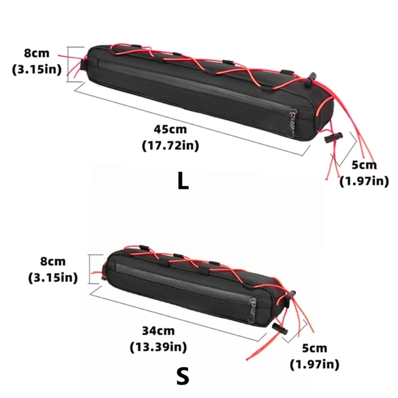 Durable Bike Bag Practical Bike Front Handlebar Bags for Sports and Fun for Road Trips Tours Accessories E56D