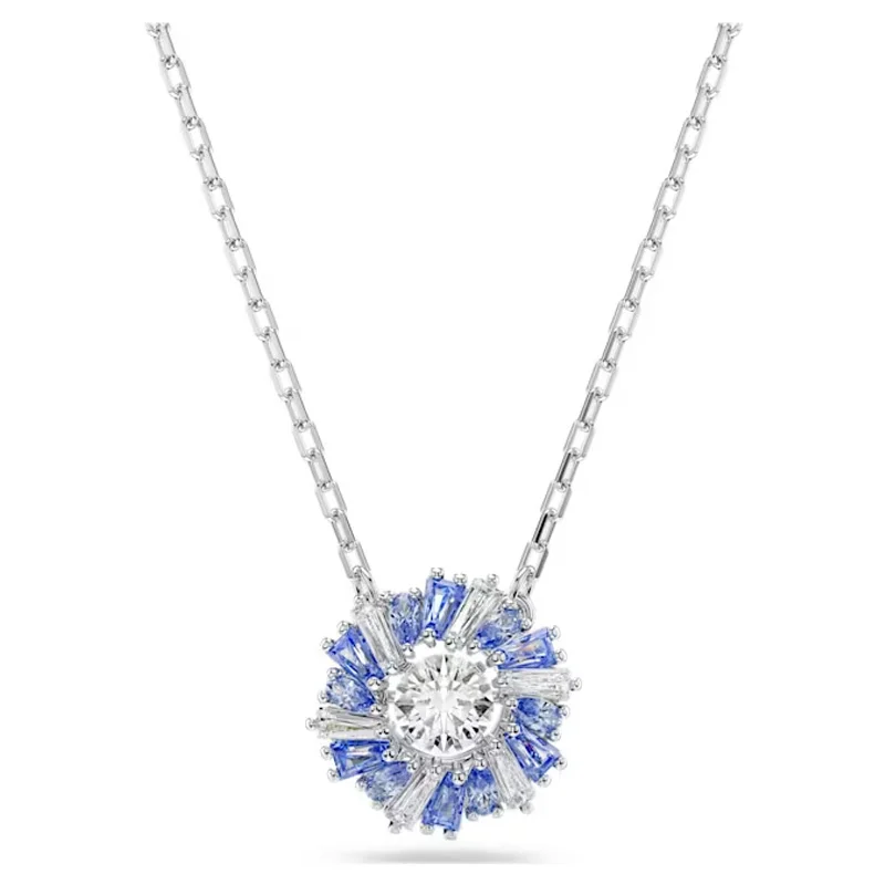 Originele schelp ketting luxe fijne bruiloft sieraden set bedels bloemen ketting oorbellen armband sieraden voor vrouwen