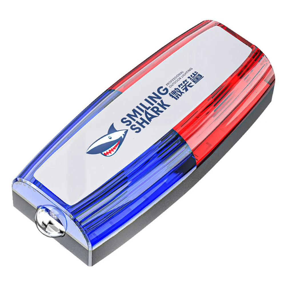 متعددة الوظائف إنذار فلاش إشارة ستروب مصباح صغير أحمر أزرق Led ستروب تحذير ضوء USB شحن لدورية عامل الصرف الصحي #1