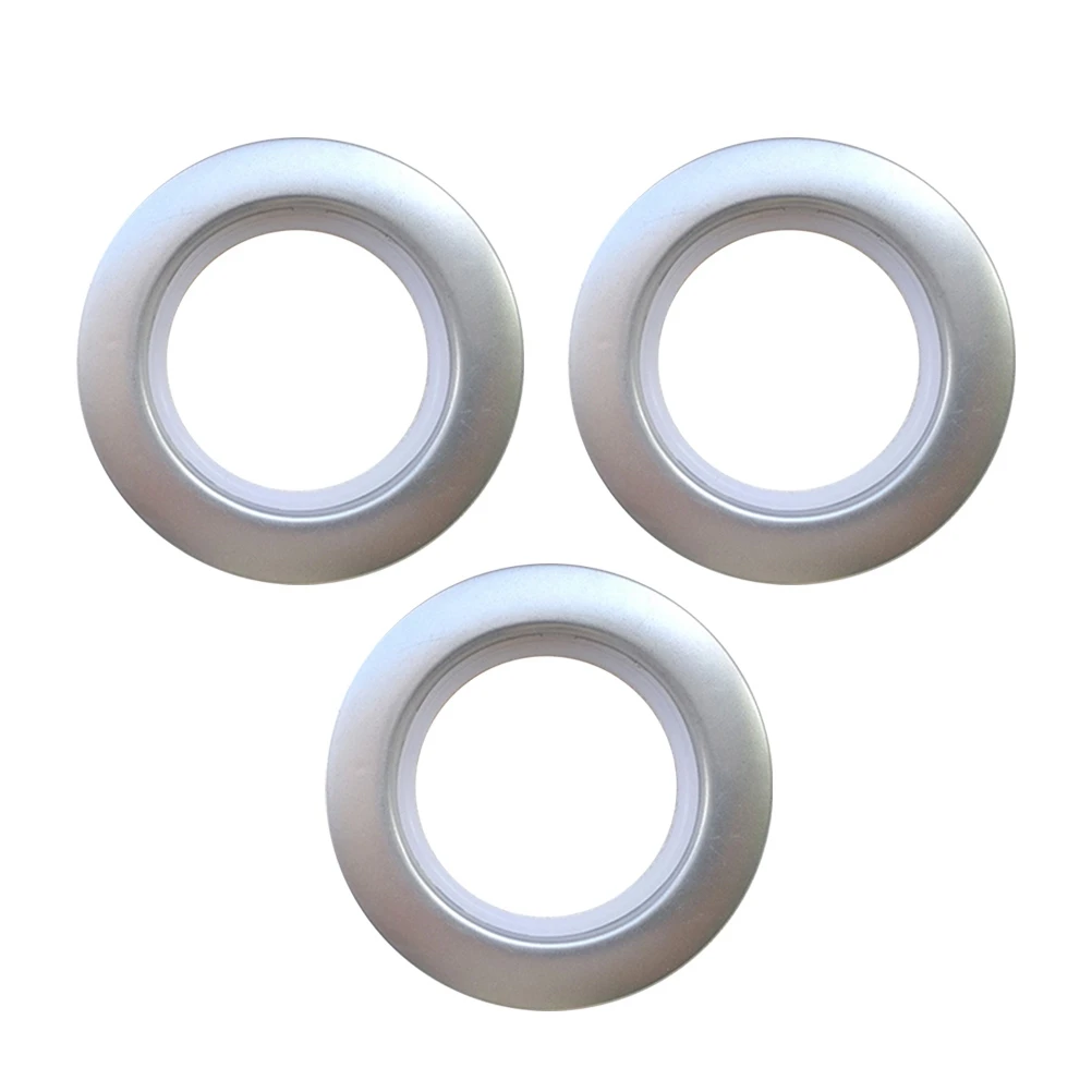 

20 PCS Window Curtain Buckle Outer Diameter Eyelet Ring Silver Accessories Convenient
