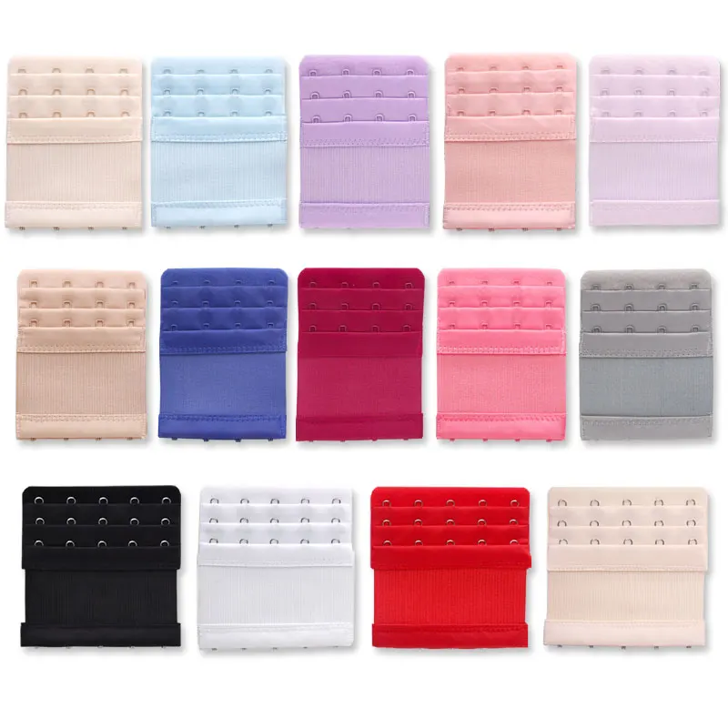 Extra Buckle Clasp For Bra Extension Elongated Elastic Belt Type Lengthening Long Bra Extender Accessories For Underwear