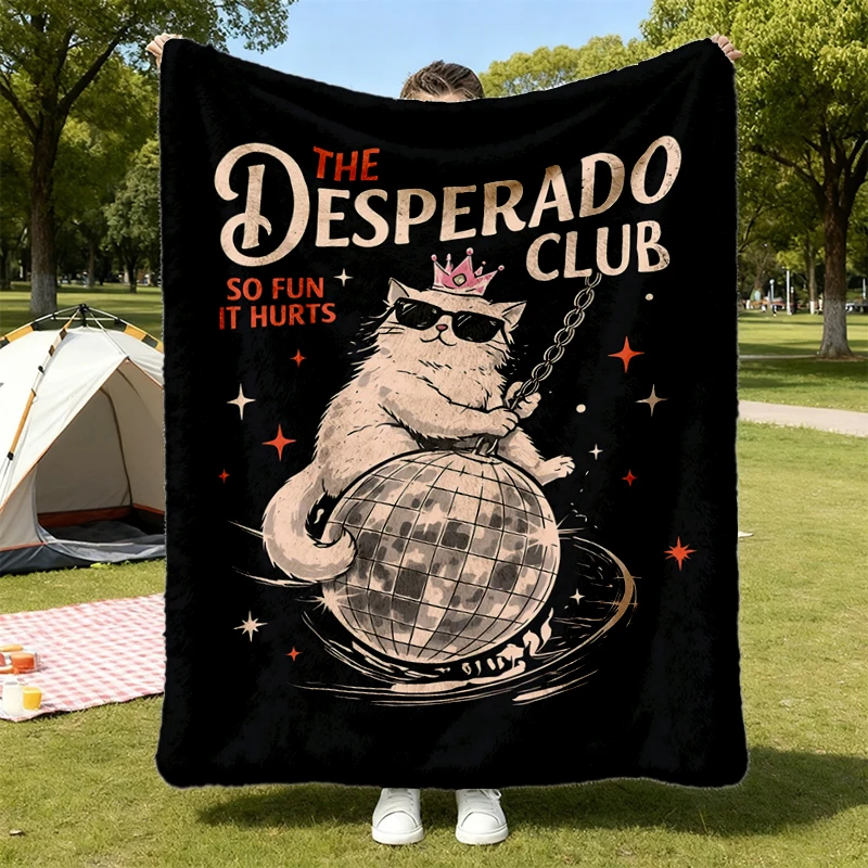 Princess Donut Approved Cozy Blanket The Desperado Club, Mama Needs A Night Off Warm Blanket Dungeon Crawler Carl LitRPG