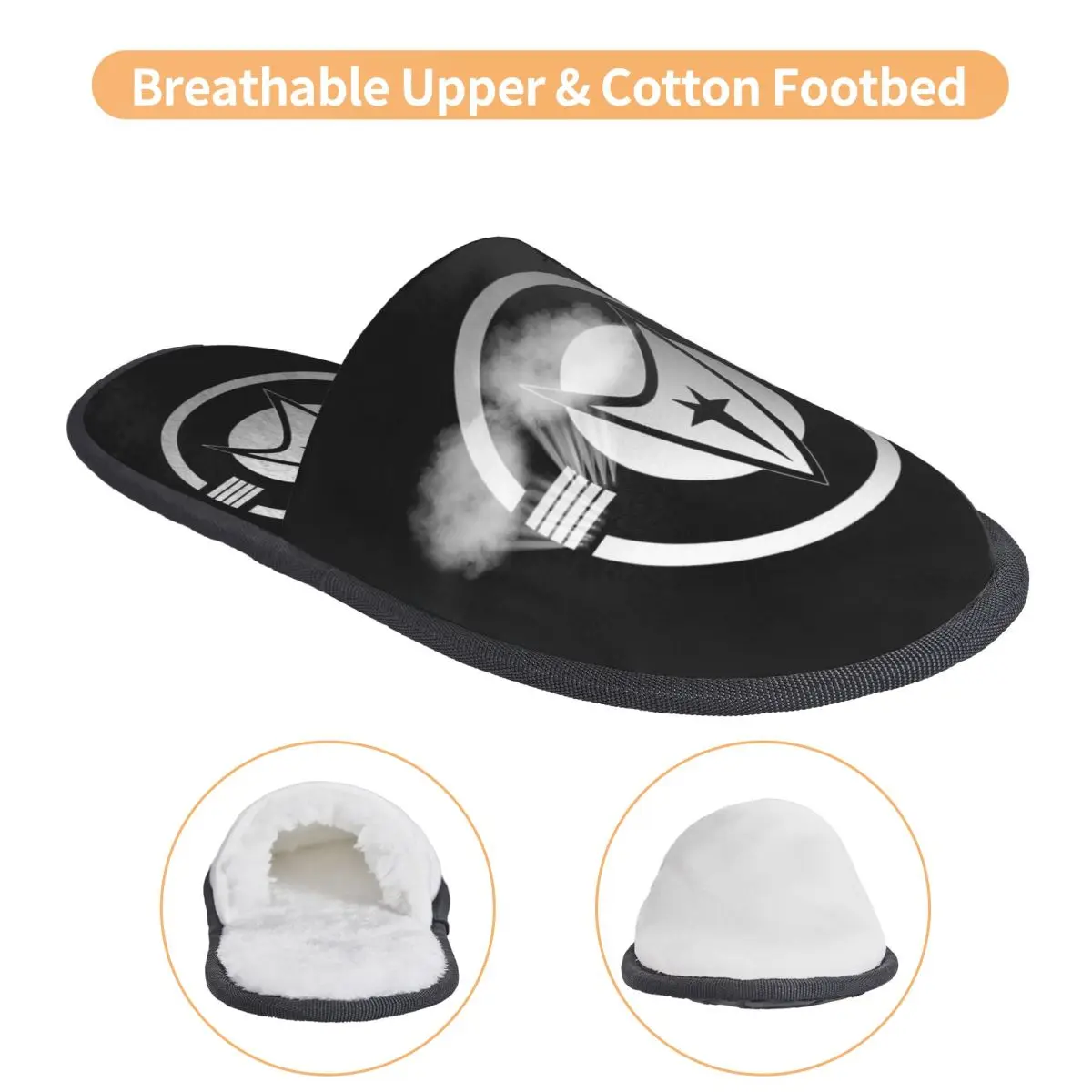 مخصص ستار الرحلات الخيال العلمي المسلسلات التلفزيونية النعال رغوة الذاكرة الدافئة الناعمة النساء شبشب منزل أحذية مريحة في الأماكن المغلقة #3