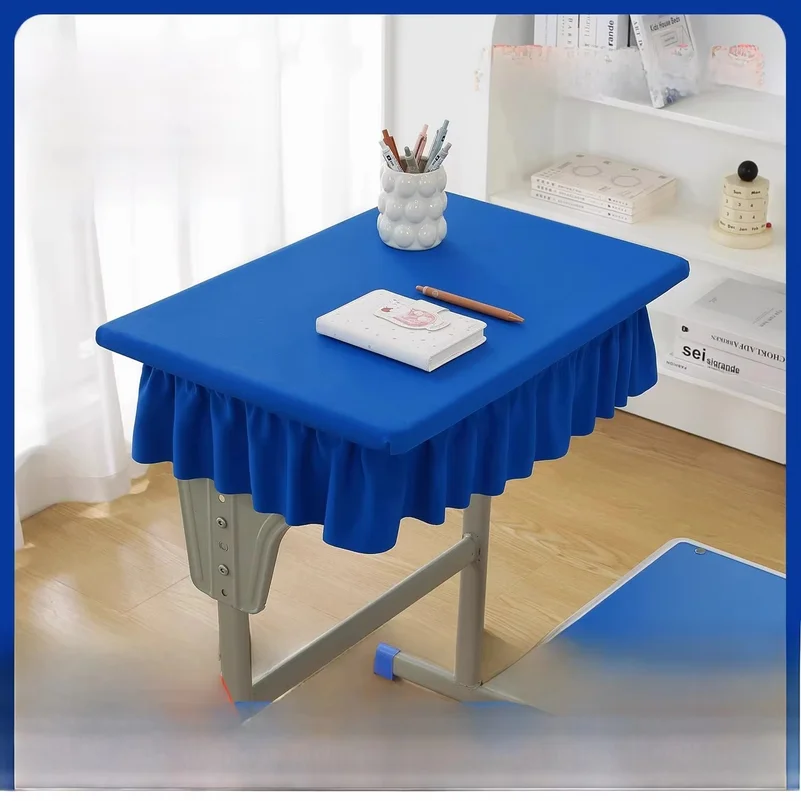 Waterproof School Desk Cover 40x60 Customized Size for Middle And Primary Students Specialized Classroom Tablecloth Pad Blue ...