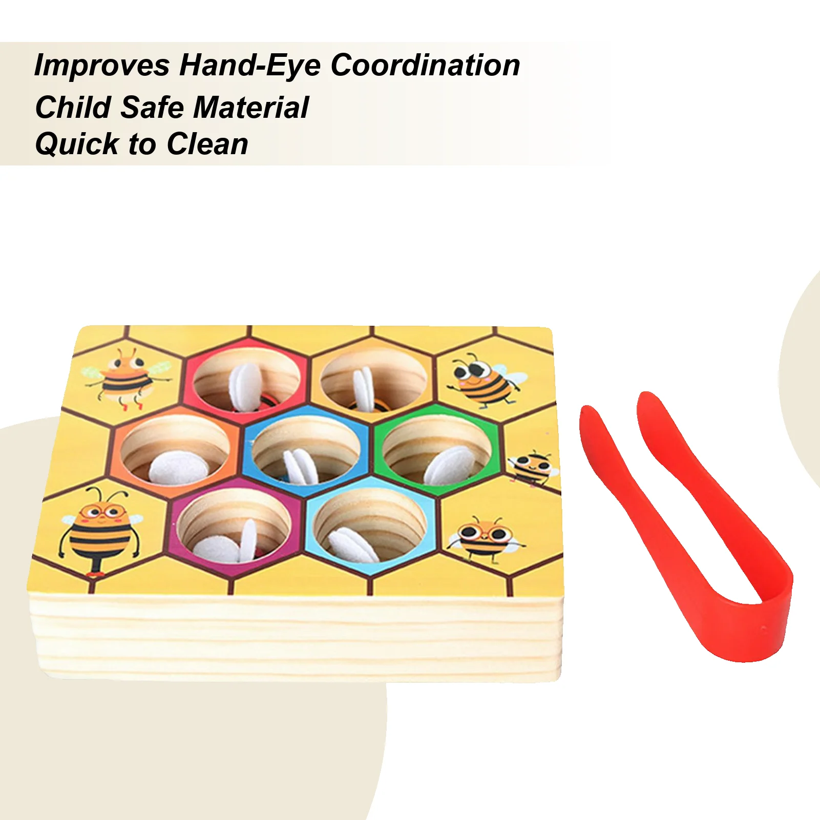 

Toddler Sorting Toys Bee Trap Color Learning Game Educational Learning Toy Teaching Aids For Ages 3 Boys Girls Preschool