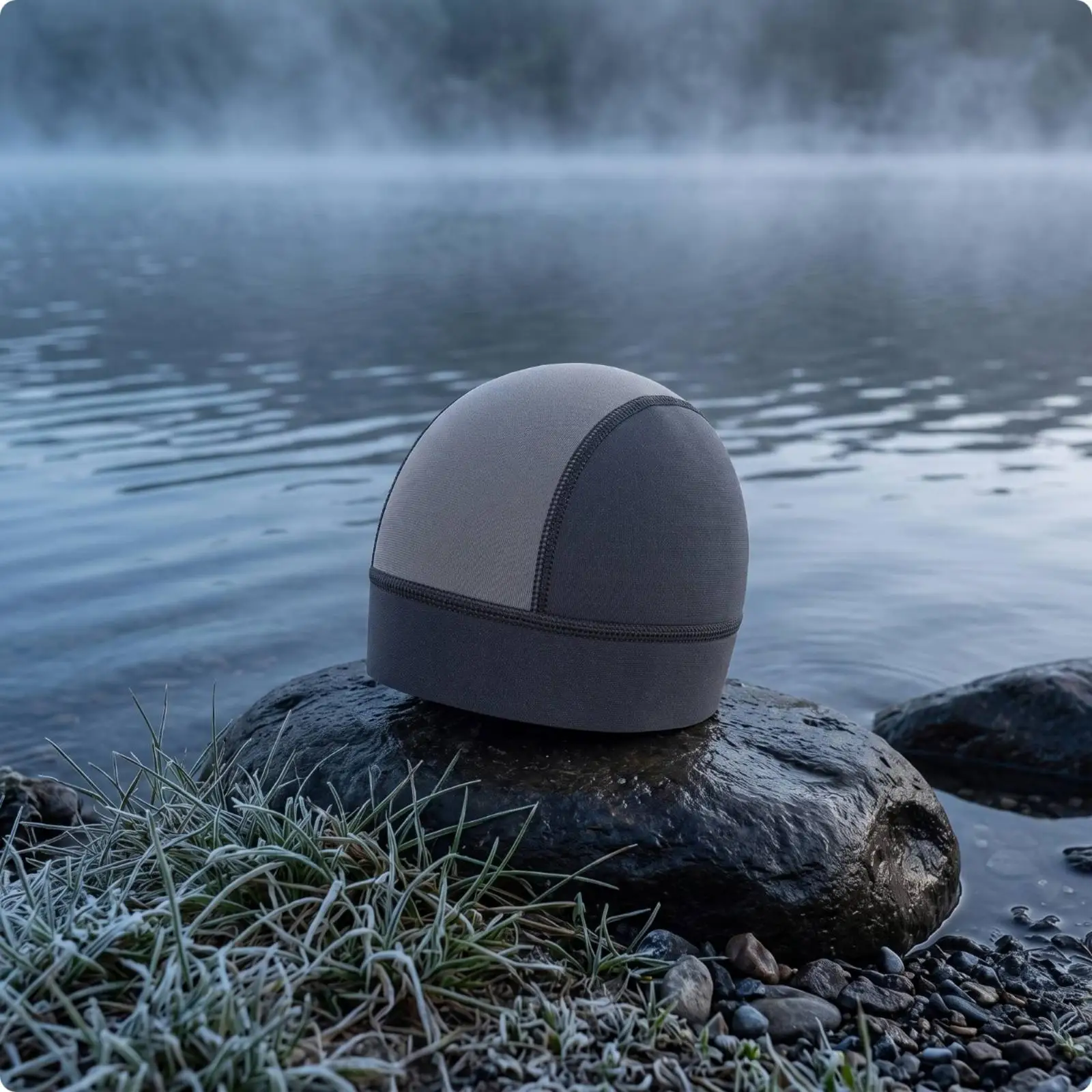 Insulated Dive Hood 2.5mm Neoprene Swimming Cap Chin Strap Secure Fit for Surfing and Snorkeling