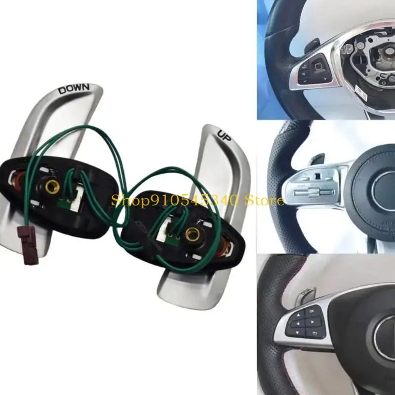 U2JA Premium Steering Wheel Paddle Shifters for W205, CLA45AMG, C63AMG, S63AMG Secure Handling Parts