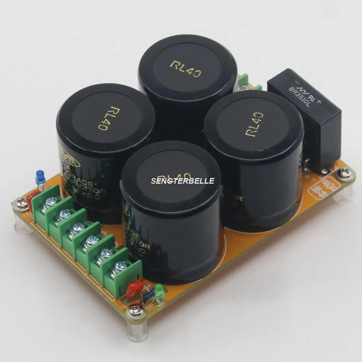 HiFi Dual Power Supply Rectifier Filter Board 35A Power Kit For Amplifier PSU