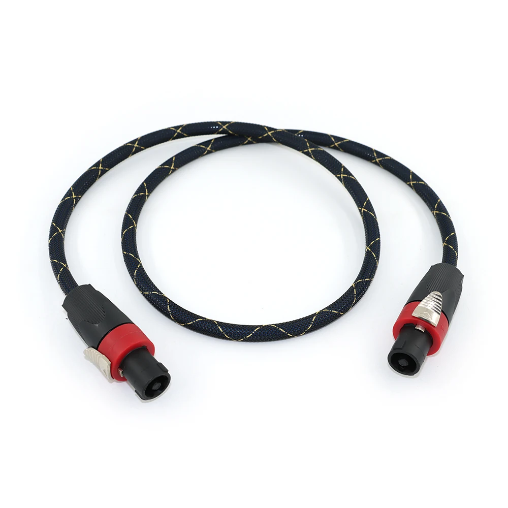 

Профессиональный четырехжильный провод аудиоразъема, провод динамика с Омической головкой, конкретный соединительный провод для кинопроизводительных выступлений