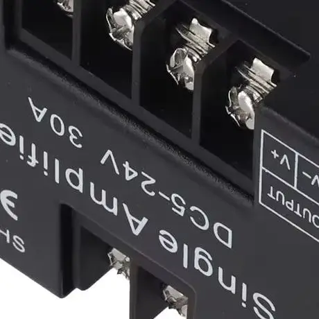 DC 5-24V 30A LED Signal Booster For Single Color Light Strip For PWM Controller Metal Housing Business Industrial