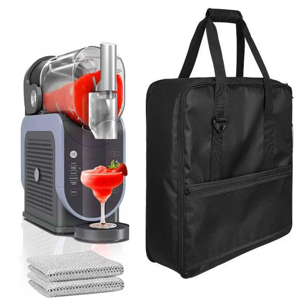 

Portable Carrying Bag for Slushie Machine Frozen Drink Maker Travel Case for Compatible with Ninja Slushi Machine FS301/300