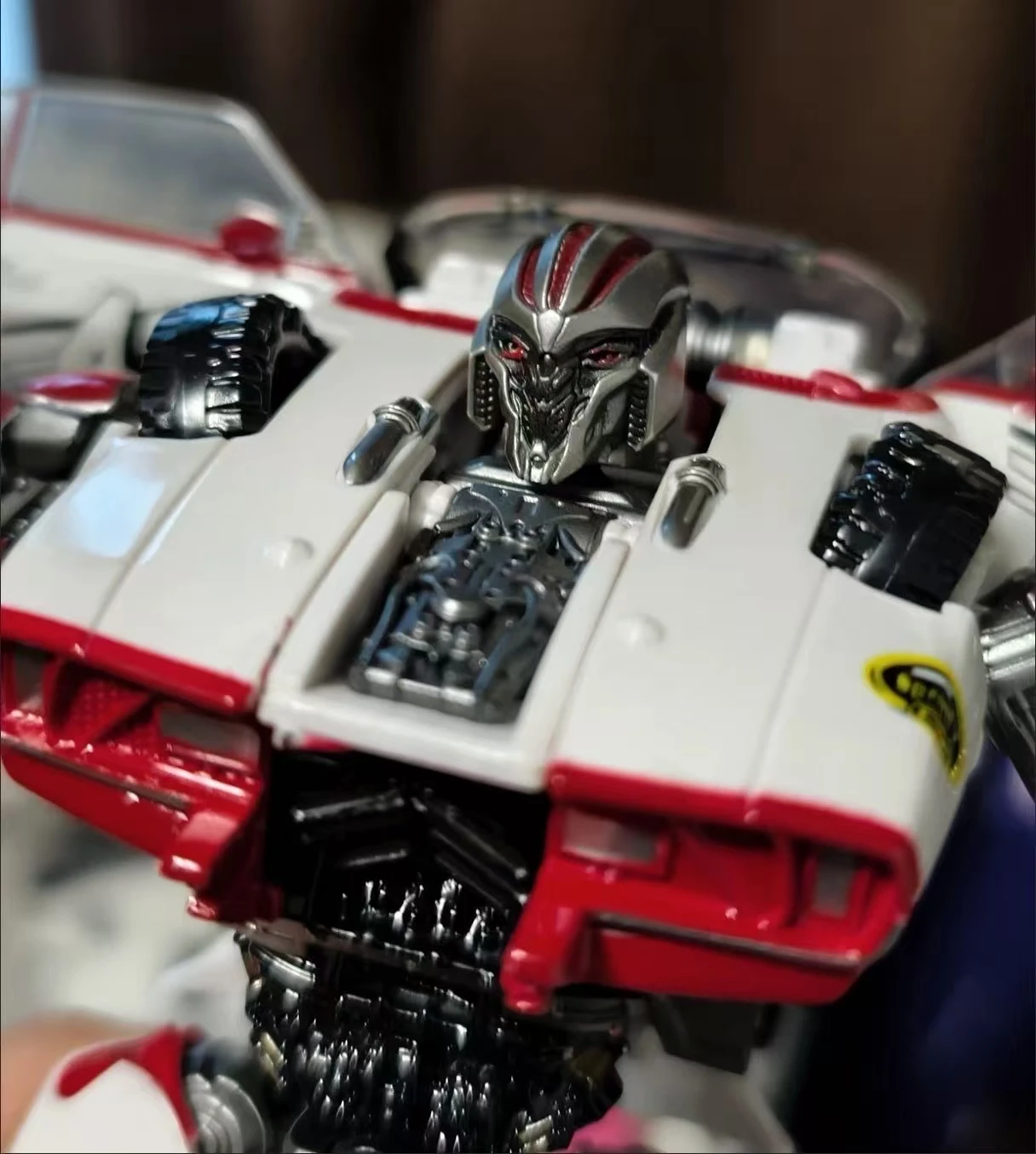 신제품 변신 장난감 TW-1033B 화이트 바운스 볼 워리어 TW1033 블루 합금 변형 액션 피규어 로봇 선물 박스 포함