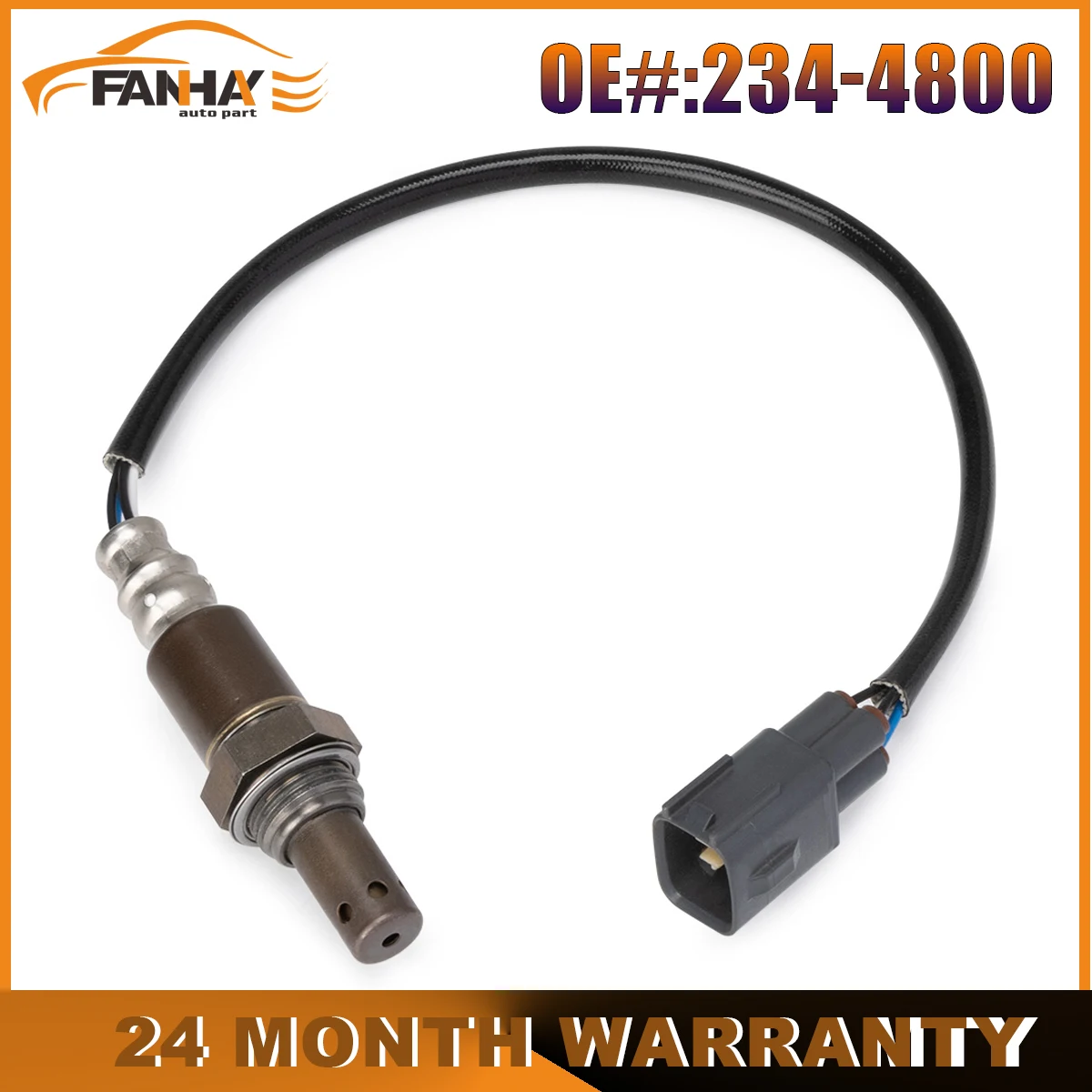 

Oxygen Sensor 234-4800 For PONTIAC VIBE For TOYOTA COROLLA MATRIX TACOMA Direct Plug-In Replacement 4 wire configuration 650 mm