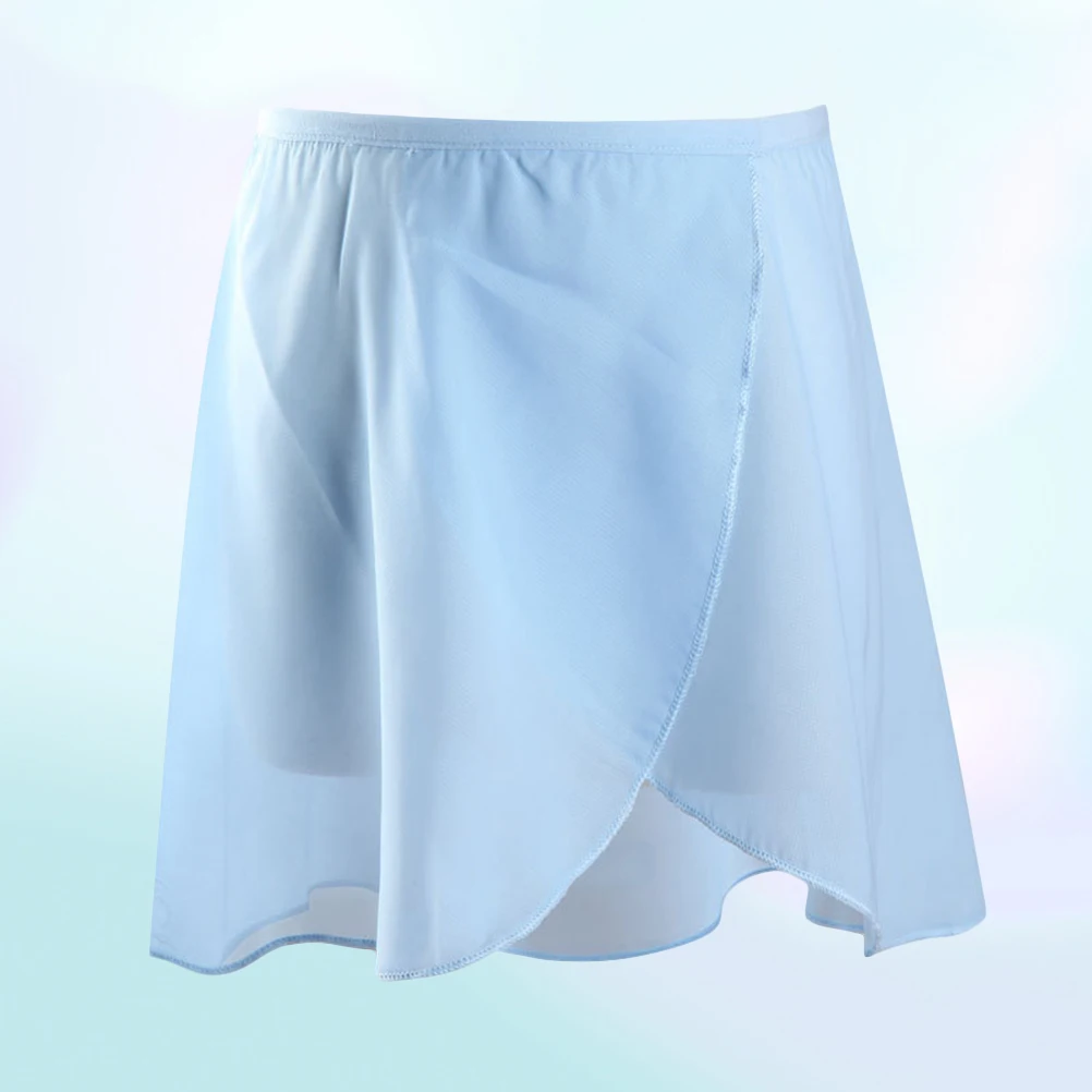 

1Pcs Girls Dancing Skirt Party Performance Dress Kids Ballet Training Sky Blue Size Stylish Eyecatching Longtermwear